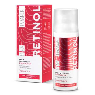 Vianek Hero Krem do Twarzy z Retinolem 0,1% 50ml