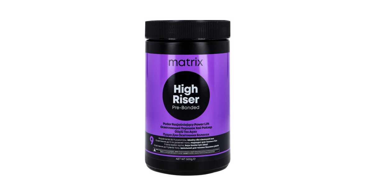 Matrix Risers Matrix High Riser Pre-Bonded Brightening Powder Power Lift 500g ...