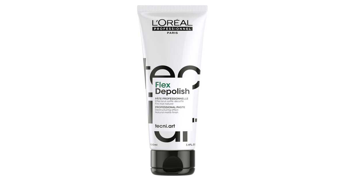 Loreal Professionnel Flex Depolish Styling Paste pentru a crea un efect ...