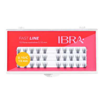 IBRA Makeup Zestaw Kępek Fast Line C 0,10-13mm