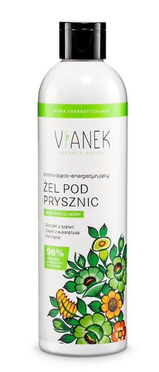 Vianek Orzeźwiająco-Energetyzujący Żel pod Prysznic 300ml