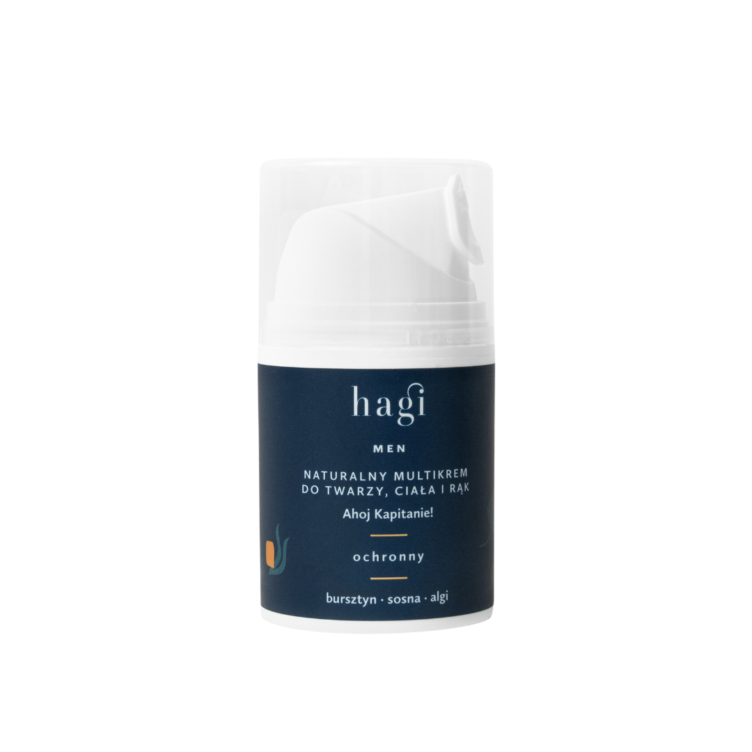 Hagi Men Multicream pentru față, corp și mâini Ahoy Kapitan 50ml