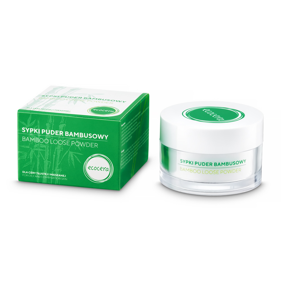 ECOCERA Bamboo Bamboo Powder Pudră absorbantă de ulei Pudră absorbantă de ulei