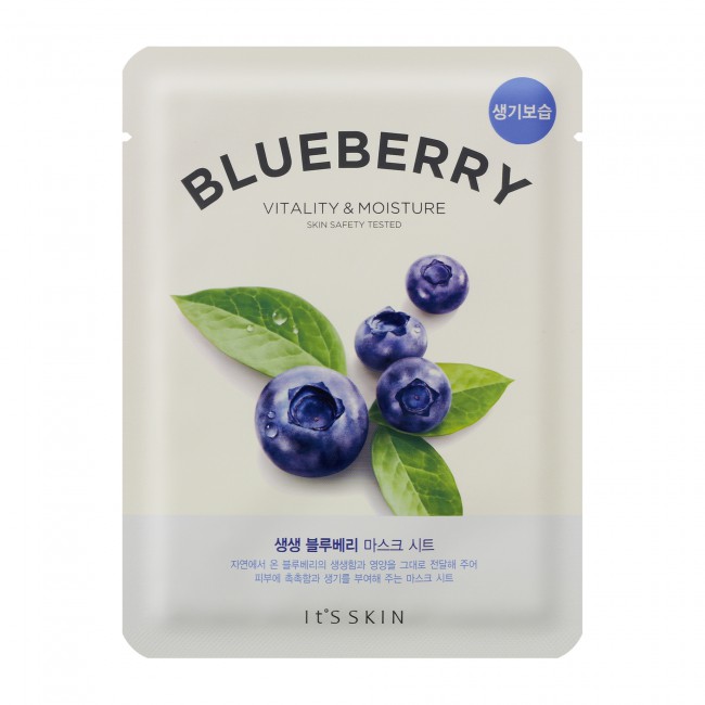 Its Skin The Fresh Mask Mască de protecție Mască de protecție Blueberry