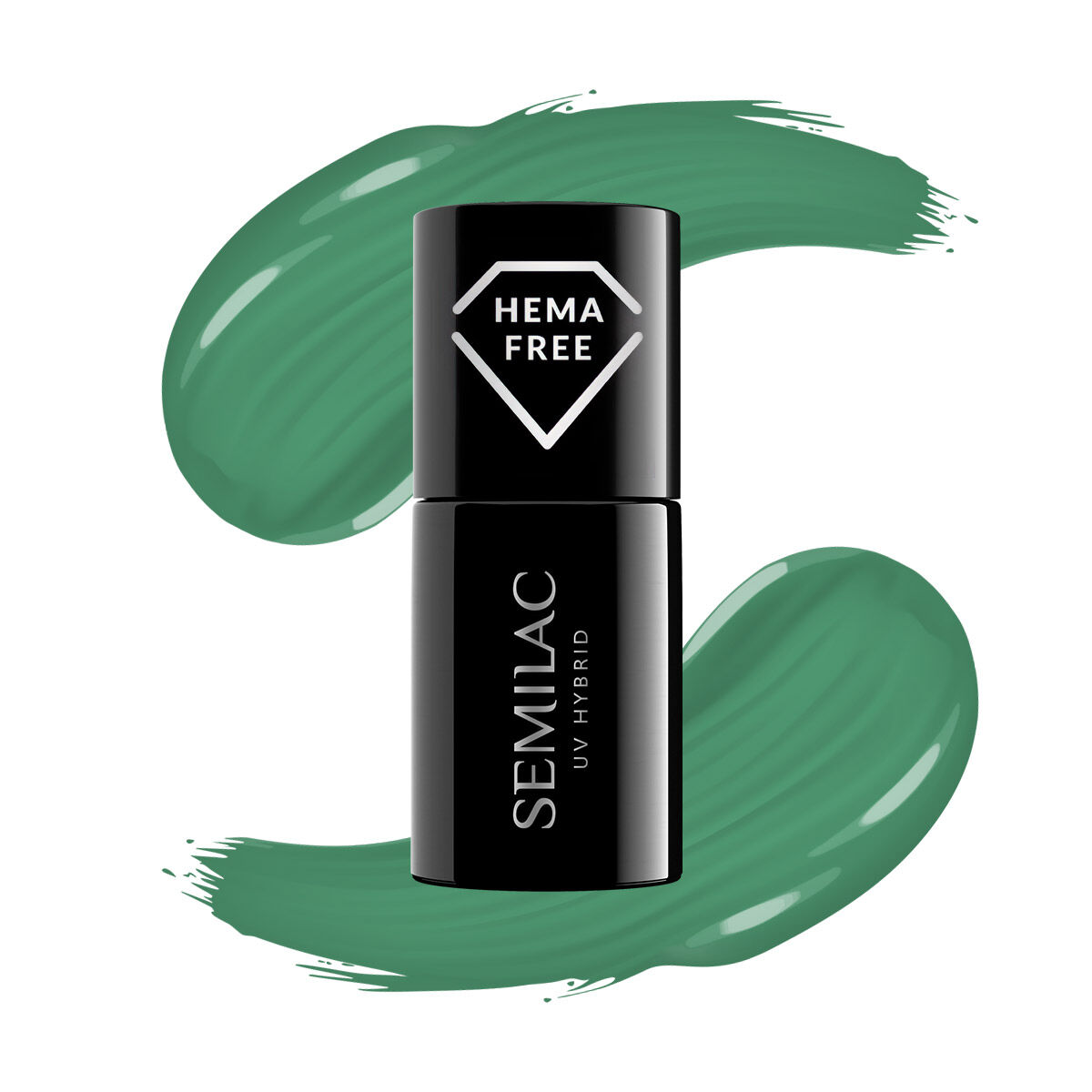 Semilac Hybrid Varnish 588 Fresh Green