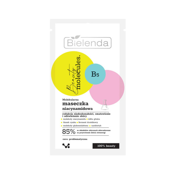 Bielenda Beauty Molecules Niacinamide Mask 8g