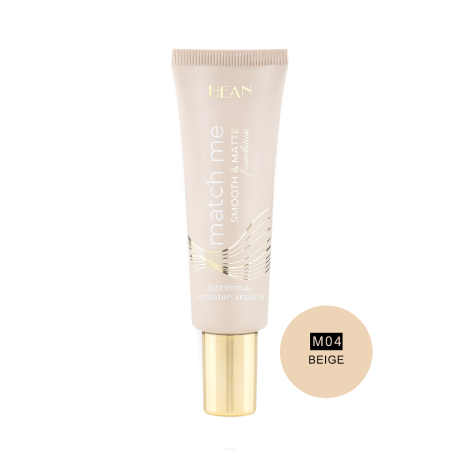 HEAN Match Me Smooth Matte Foundation M04 Bej
