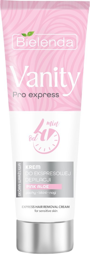 Bielenda Vanity Express Depilatory Cream Pink Aloe 75ml