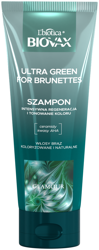 Biovax Ultra Green pentru părul brunet Șampon 200ml