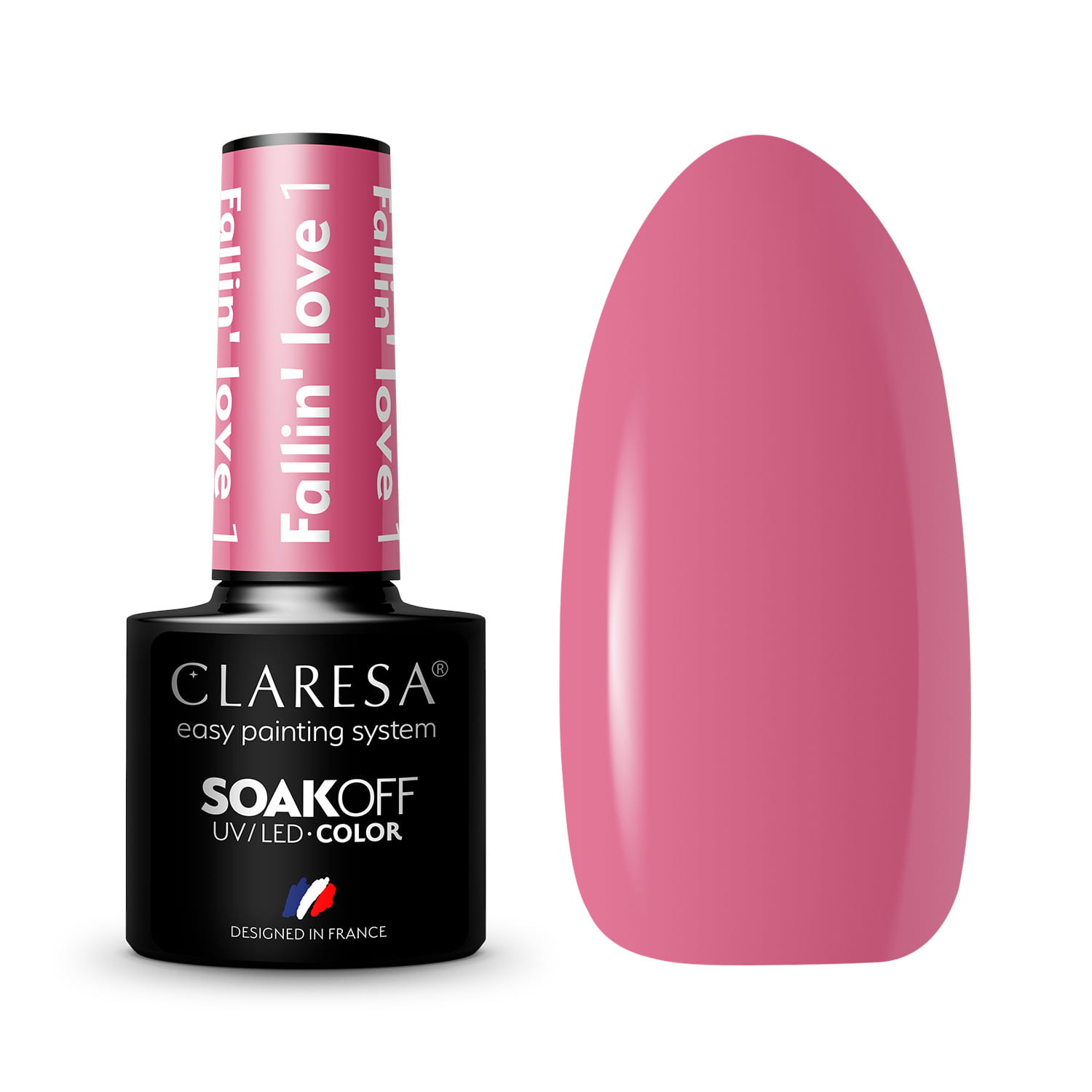 Claresa Hybrid Varnish Fallin Love 1