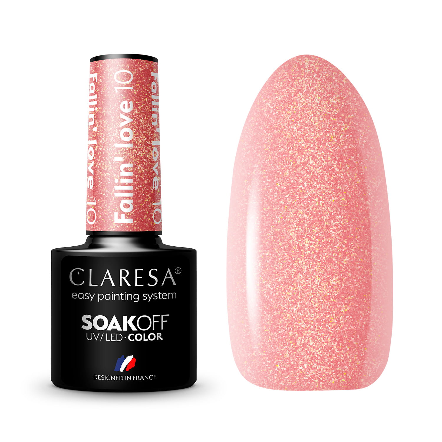 Claresa Hybrid Varnish Fallin Love 10
