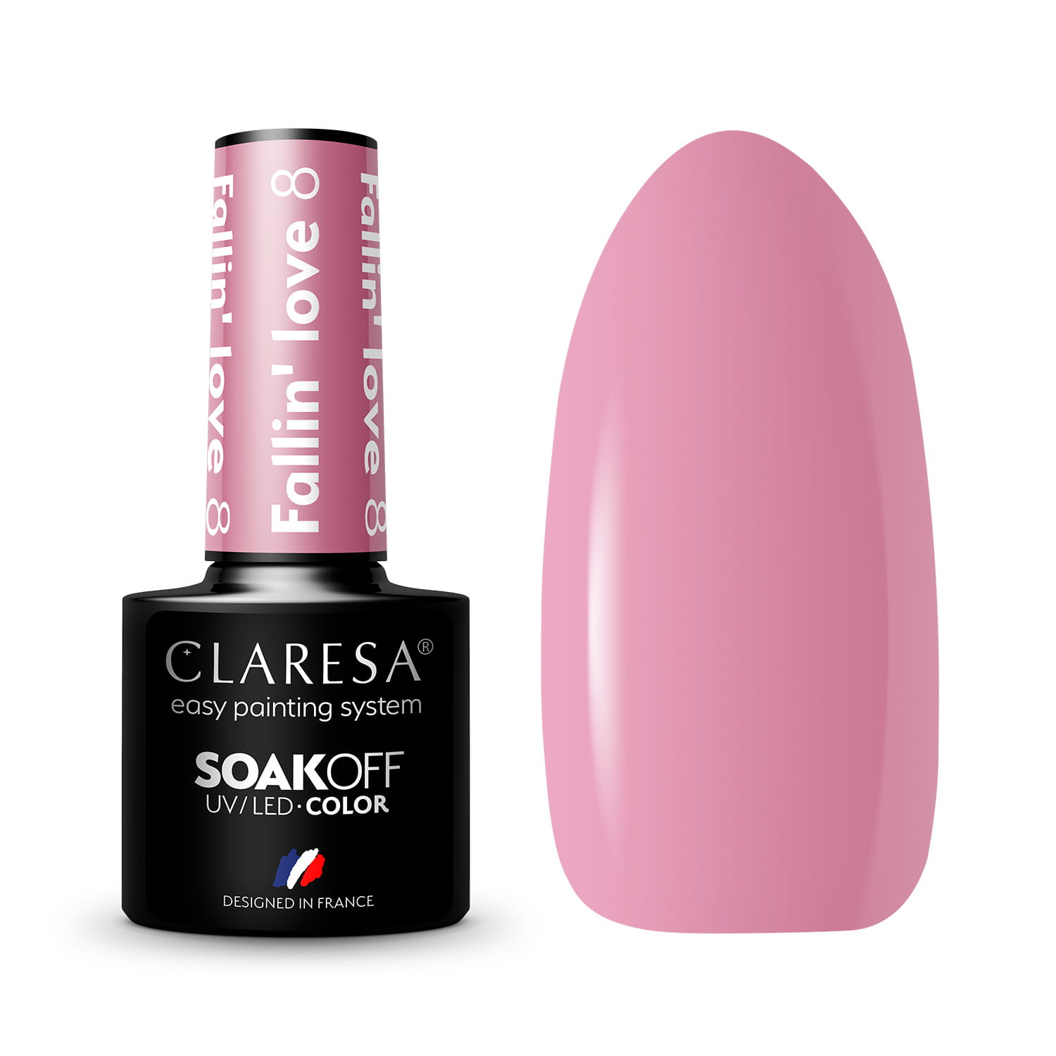 Claresa Hybrid Varnish Fallin Love 8