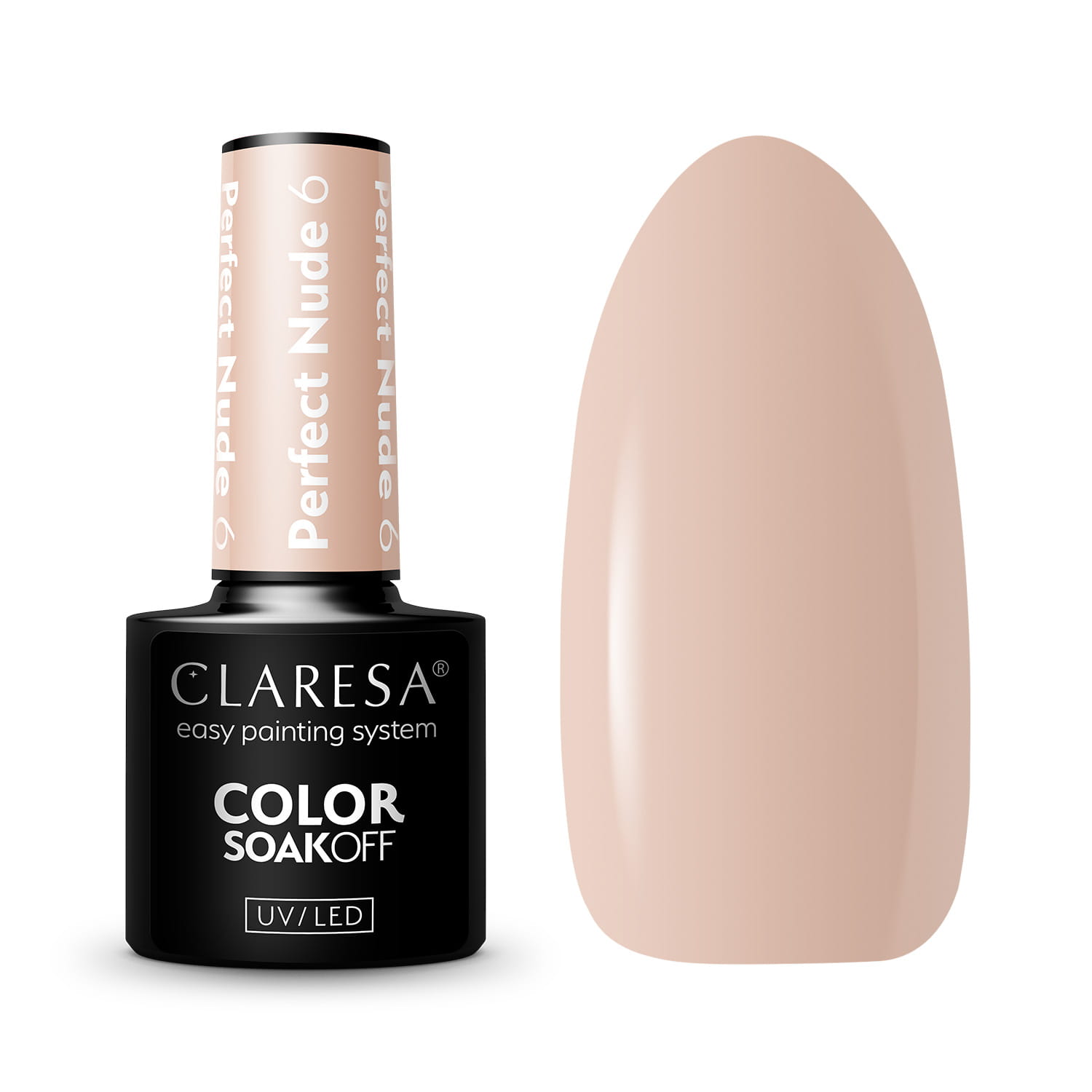 Claresa Hybrid Varnish Perfect Nude 6