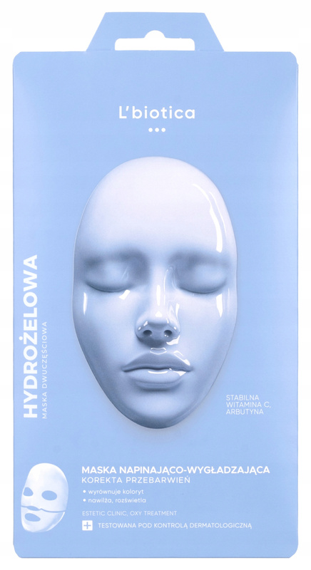 Lbiotica Estetic Clinic Oxy Treatment Napinająco-Wygładzająca Dermo Maska Hydrożelowa