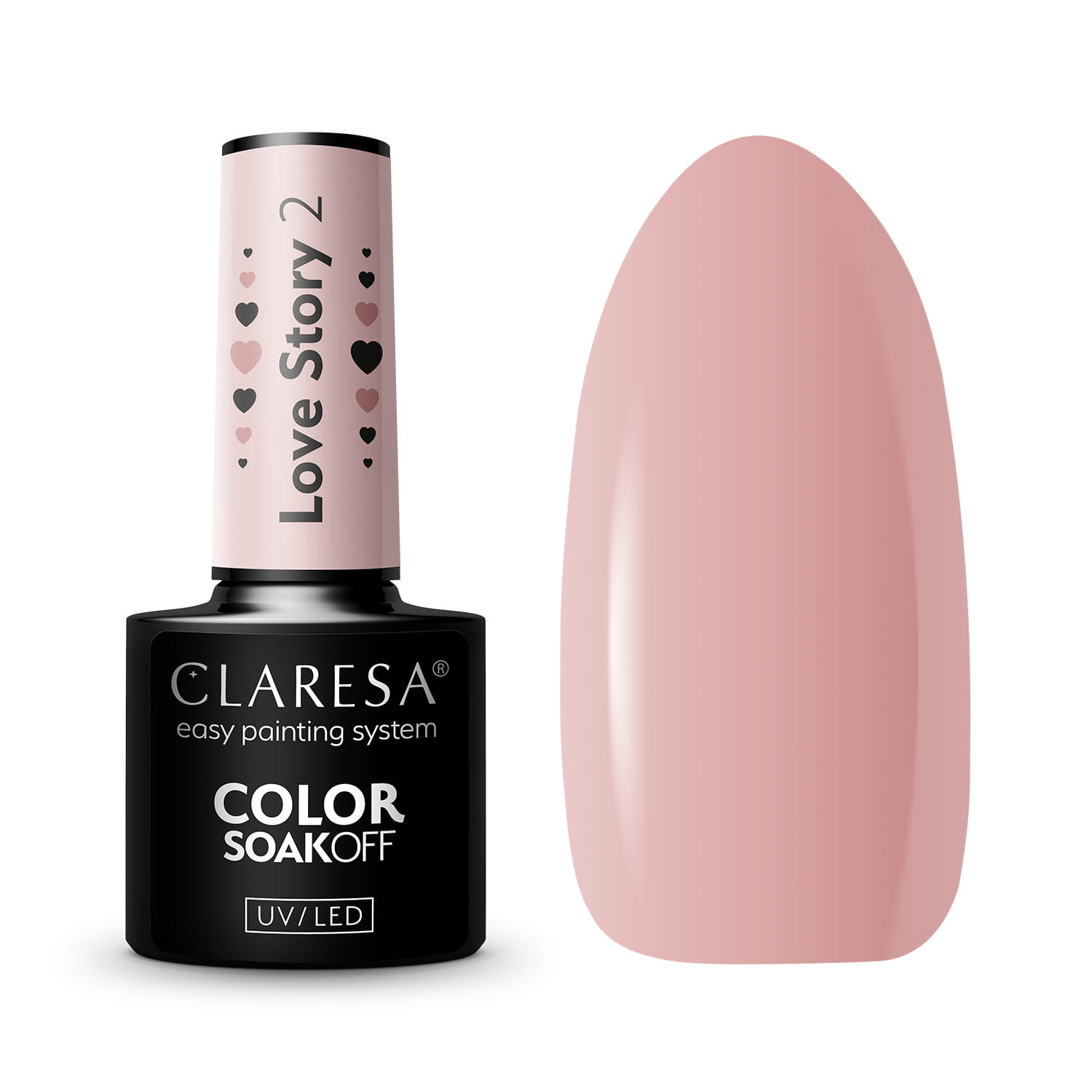 Claresa Hybrid Varnish Love Story 2