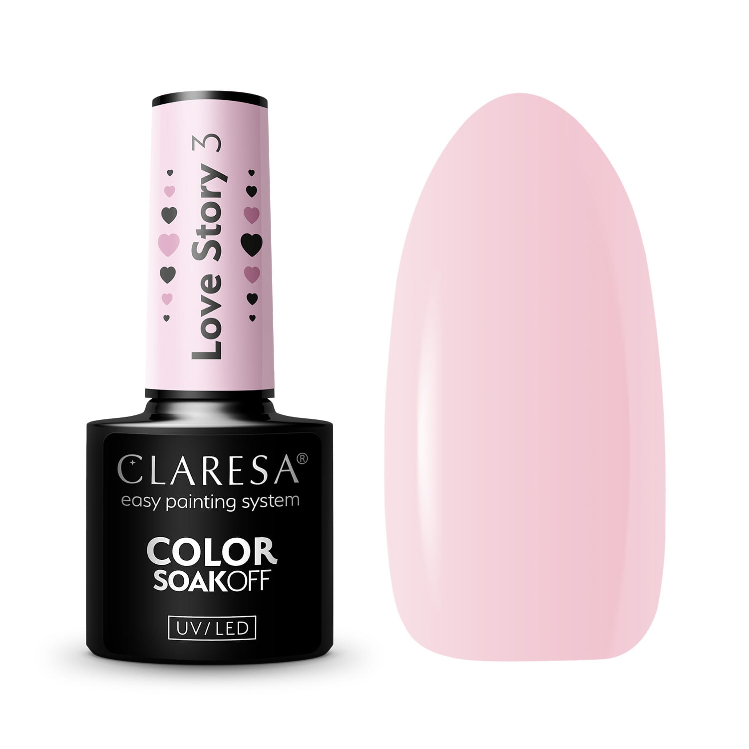 Claresa Hybrid Varnish Love Story 3