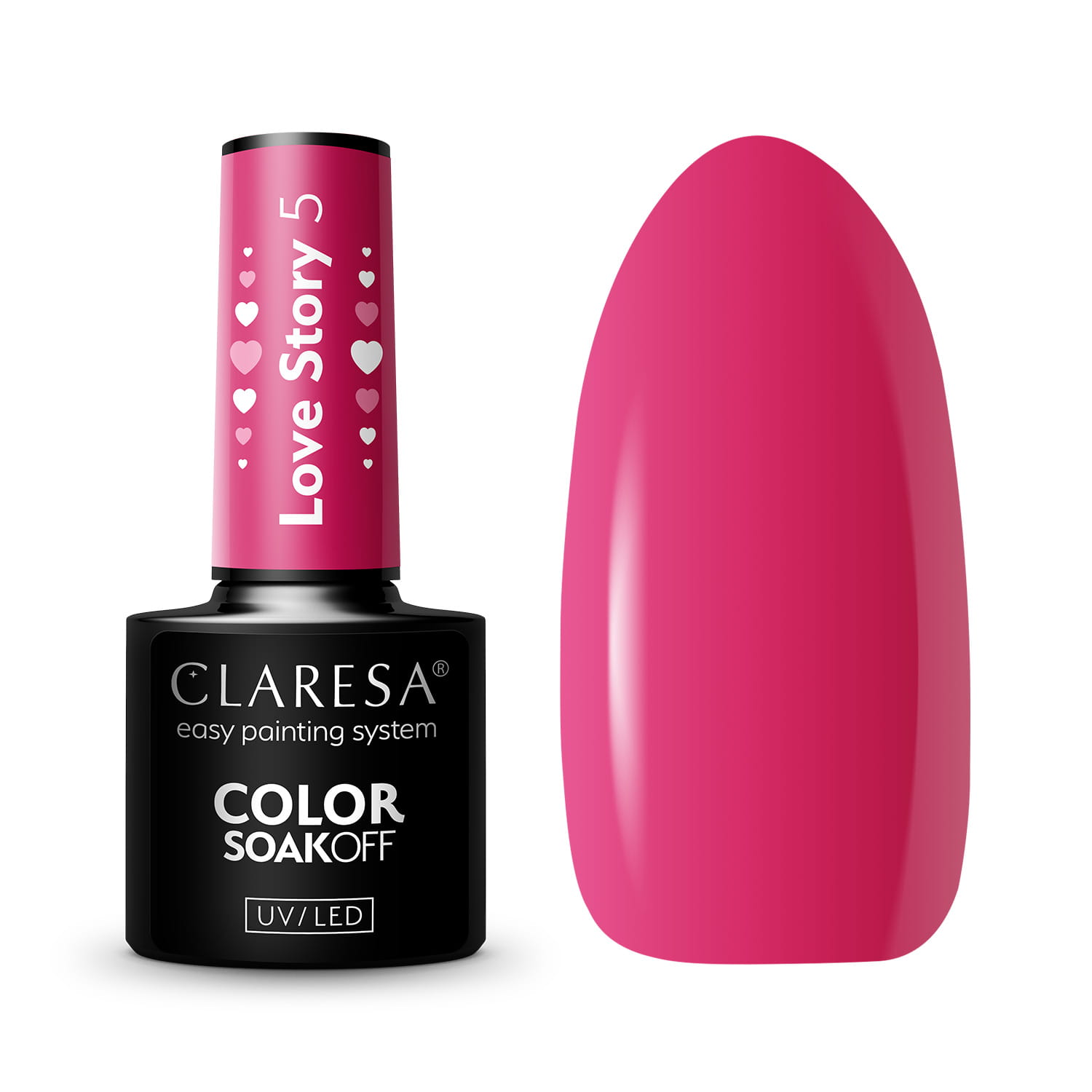 Claresa Hybrid Varnish Love Story 5