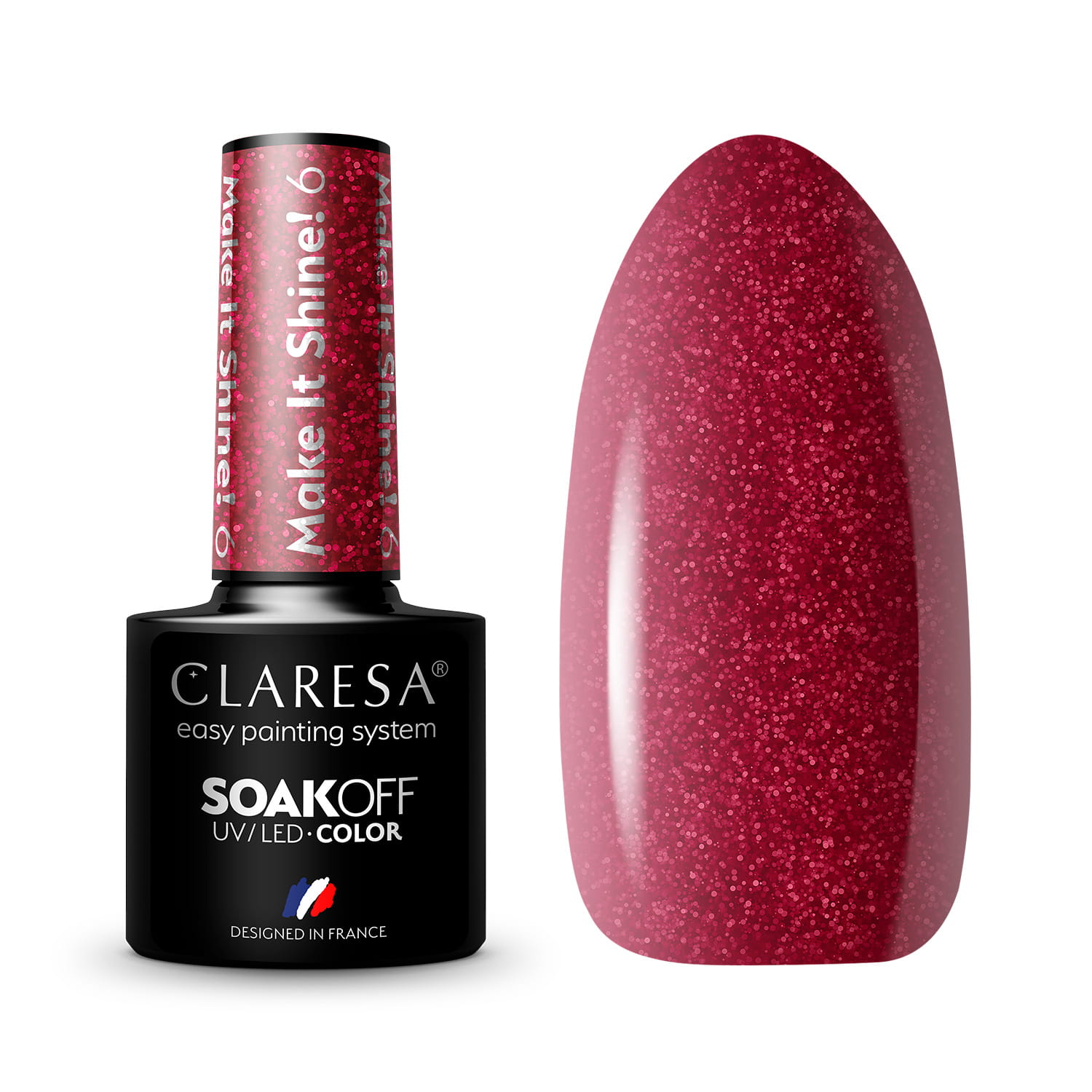 Claresa Hybrid Varnish Make It Shine! 6