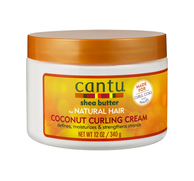 Cantu Shea Butter Coconut Styling Cream pentru păr creț 340g