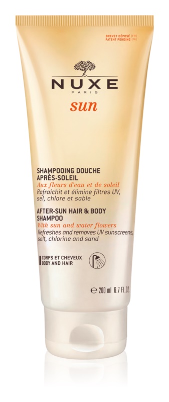 NUXE Sun Gel de duș după plajă pentru corp și păr 200ml