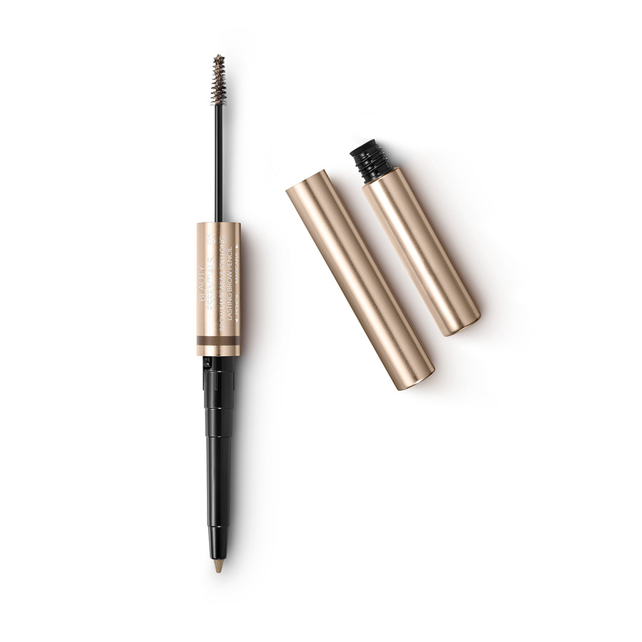 KIKO Milano Beauty Essentials Mascara pentru sprâncene, creion de sprâncene de lungă durată 10h și gel de fixare a culorii 01 Blonde 3ml