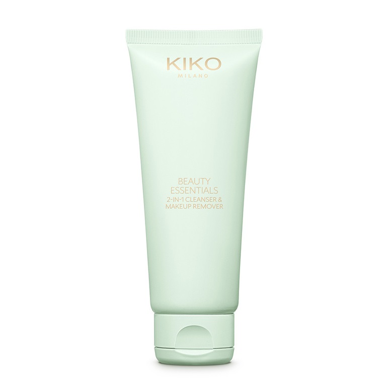KIKO Milano Beauty Essentials 2-In-1 Cleanser & Makeup Remover curățare delicată a feței 2 în 1 și demachiant 75ml