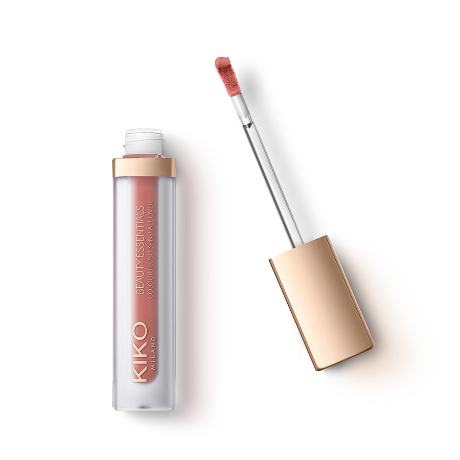 KIKO Milano Beauty Essentials Colour Flush 3-In-1 All Over 3-in-1 Lip Stick pentru față și ochi cu finisaj mat 02 Rose-Colored Spectacles 3.2ml