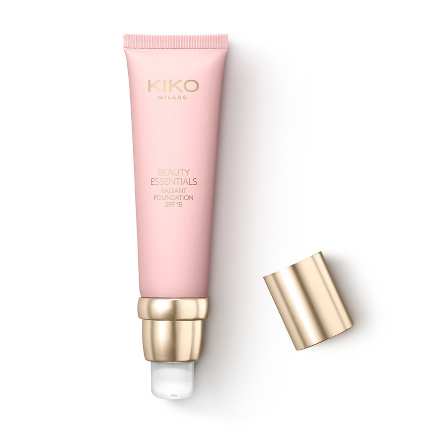 KIKO Milano Beauty Essentials Radiant Foundation SPF15 fond de ten lichid hidratant 08 Coca 25ml