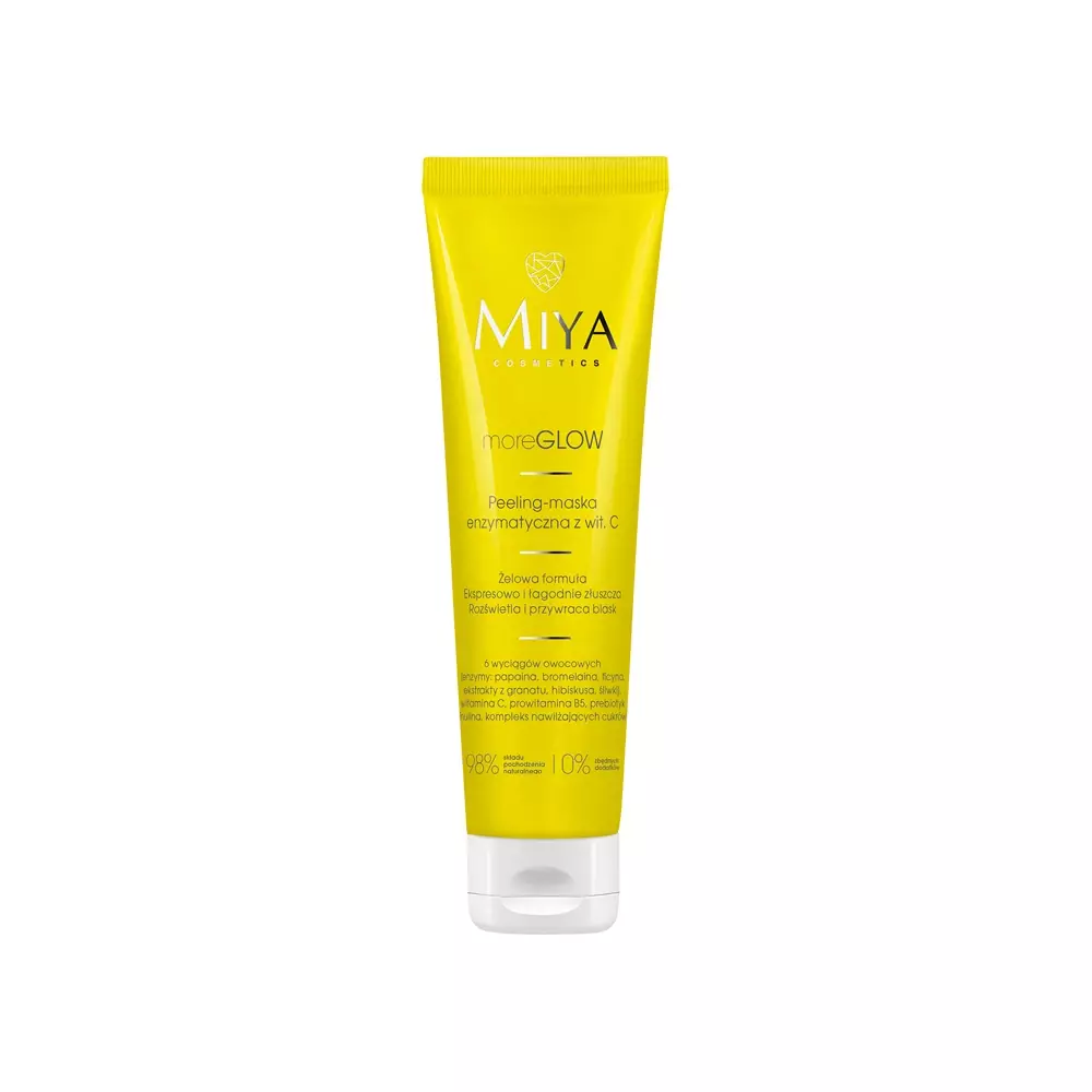 MIYA moreGLOW Mască peeling-enzimatică cu vitamina C 60ml