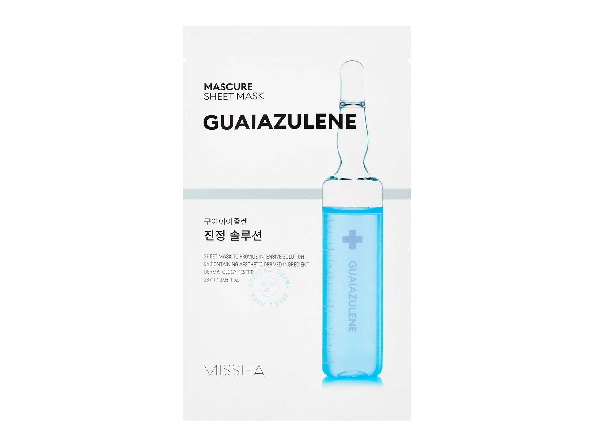 Missha Miscure Sheet Mask Guaiazulene