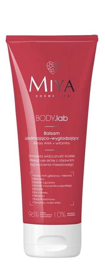 MIYA BODY.lab Loțiune cu acizi AHA și vitamine 200ml