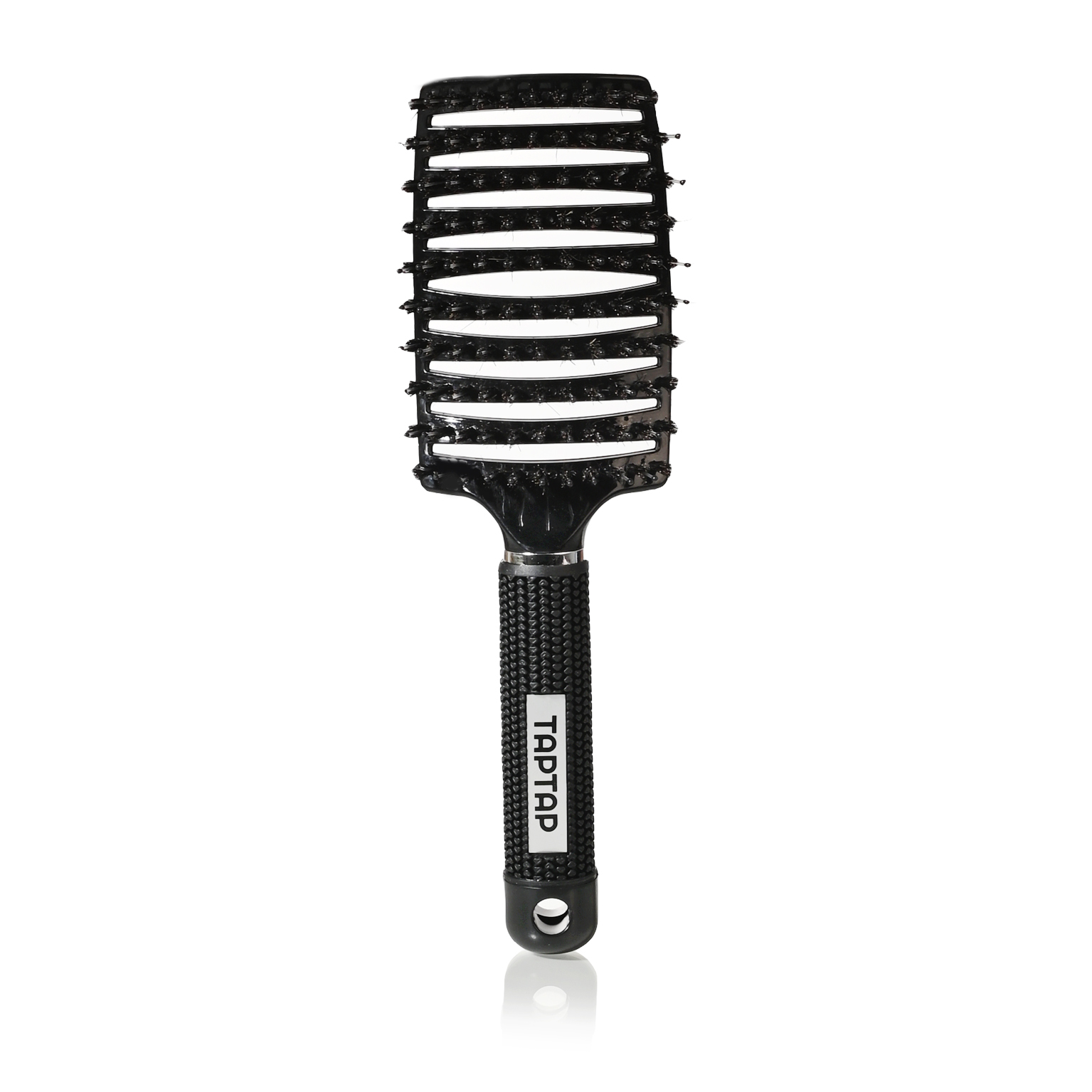 TAPTAP Perie de păr mistreț sălbatic negru