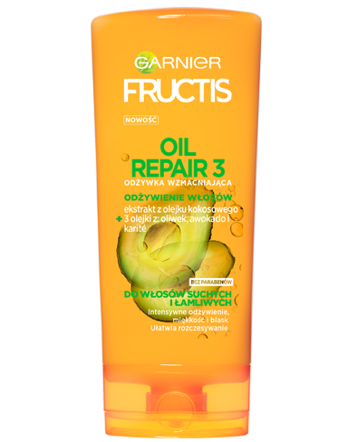 Garnier Fructis Oil Repair 3 Balsam de întărire 200ml