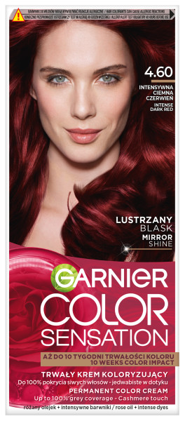 Garnier Color Sensation Hair Colour 4.60 Intense Dark Red