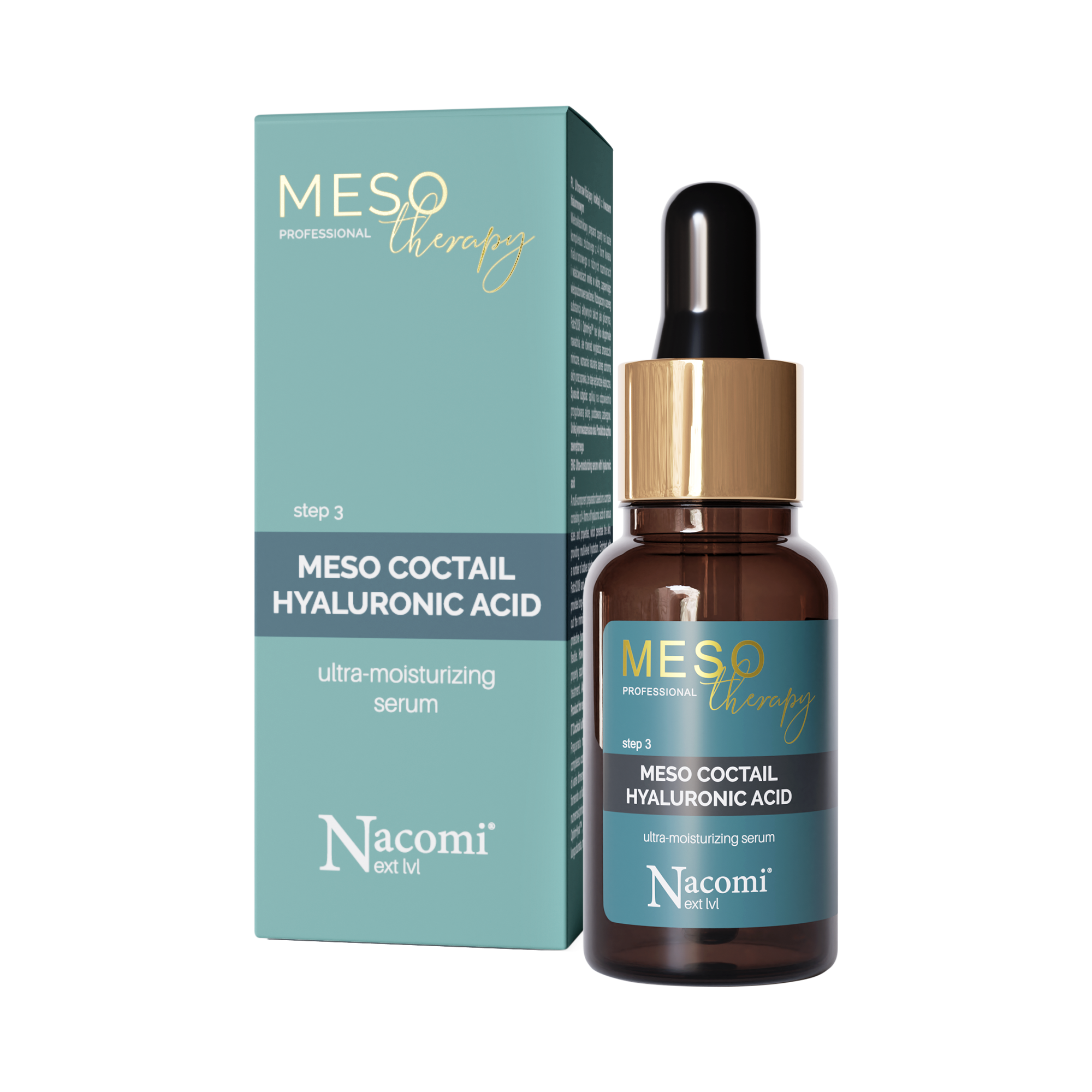 Nacomi Next Lvl Meso Therapy Cocktail de acid hialuronic ultra-hidratant 15ml