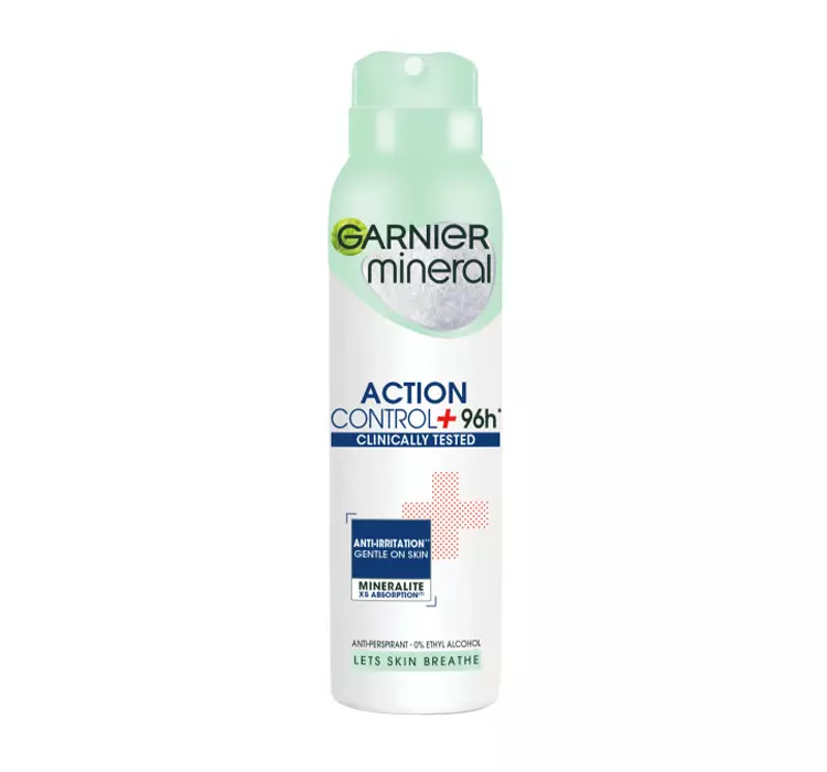 Garnier Mineral Antiperspirant Action Cntrol +96h testat clinic 150ml