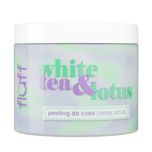 Exfoliant de corp Fluff White Tea & Lotus 160ml