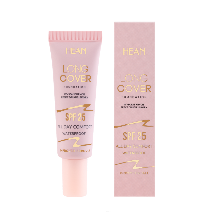 Fondul de ten HEAN Long Cover Perfect Skin C1 Ivory