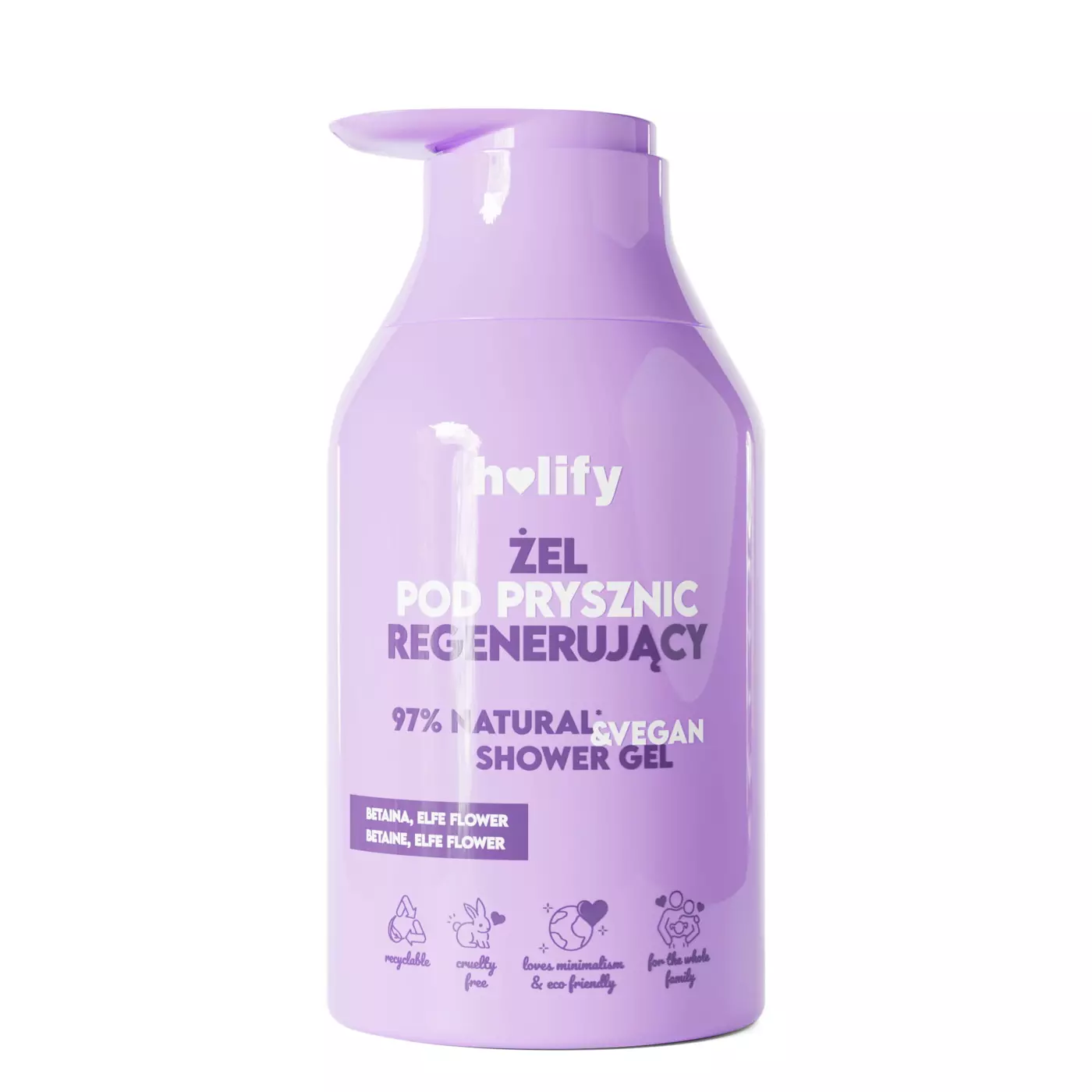 Holify Gel de duș regenerator 500ml