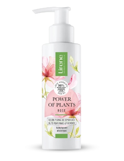 Lirene Power of Plants Rose Rose Oil-Makeup Remover Foam 145ml