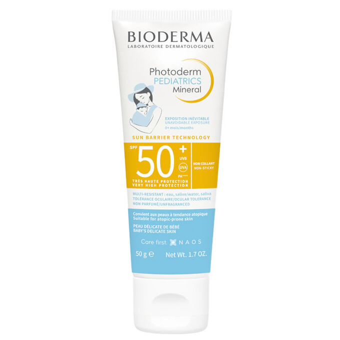 Bioderma Photoderm Pediatrics Cremă minerală SPF50+ 50g