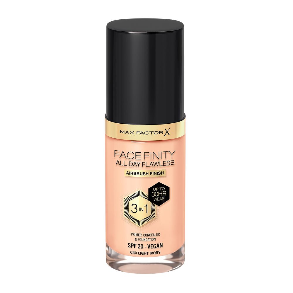Max Factor Face Finity All Day SPF20 Fond de ten C40 Light Ivory Max Factor Face Finity All Day SPF20