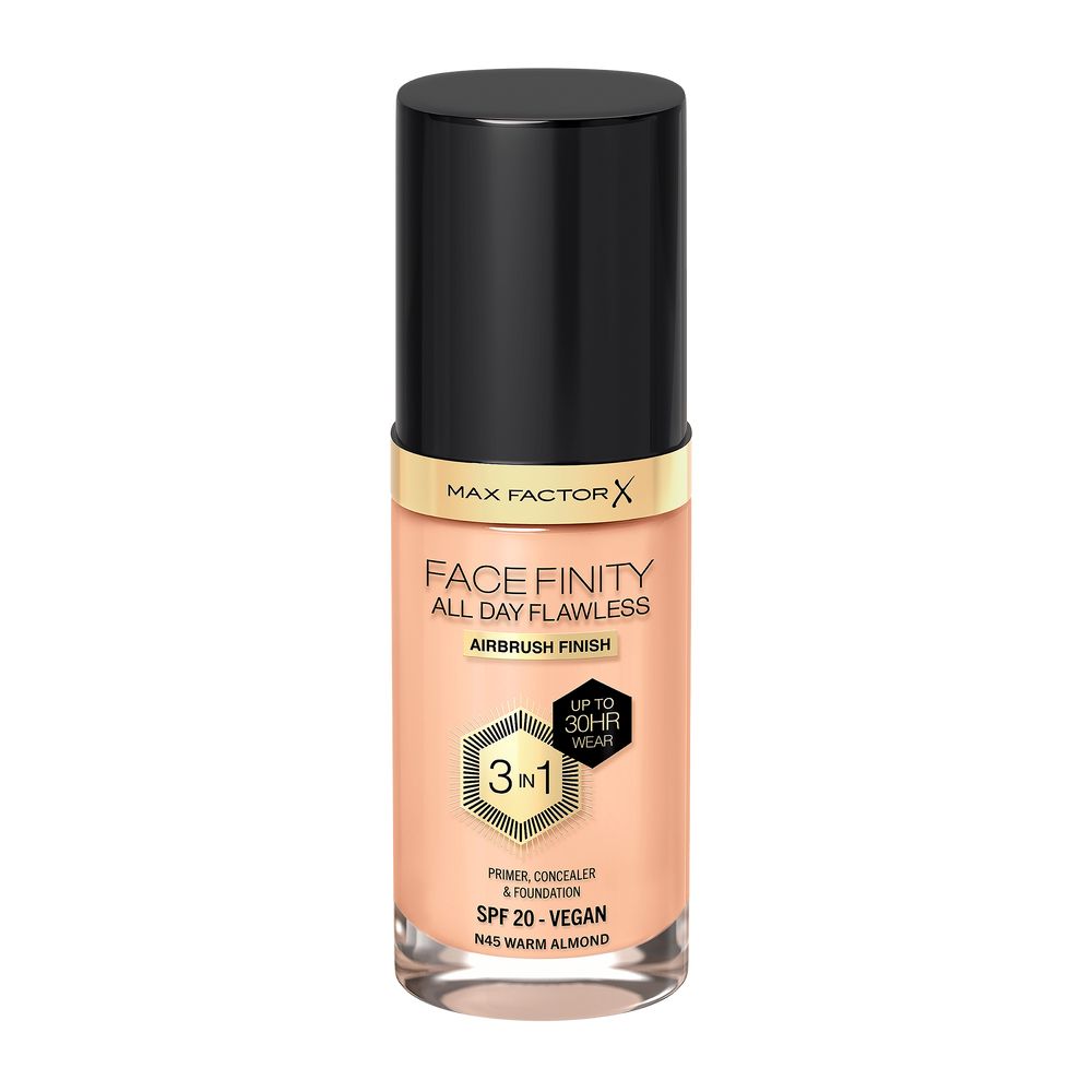 Max Factor Face Finity All Day SPF20 Fond de ten Max Factor Face Finity All Day N45 Warm Almond