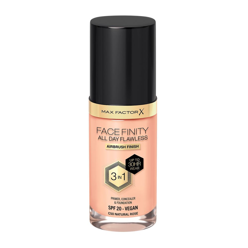 Max Factor Face Finity All Day SPF20 Fond de ten C50 Natural Rose