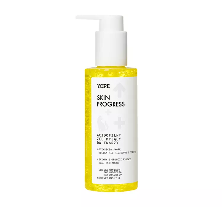 YOPE Skin Progress Skin Progress Gel de curățare facială acidofilic 150ml
