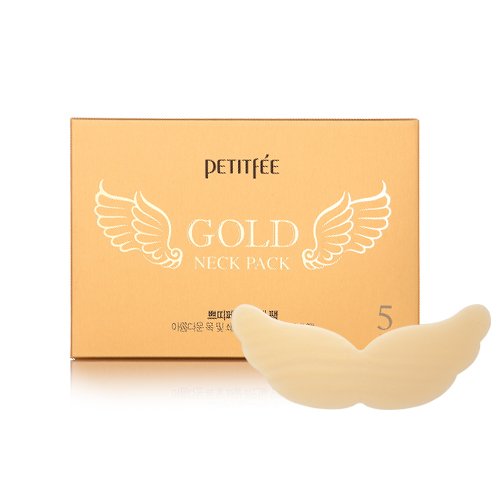 Petitfee Mască pentru gât și decolteu Gold