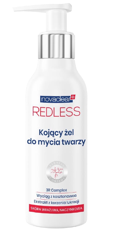 Novaclear Redless Redless Gel de spălare a feței 150ml