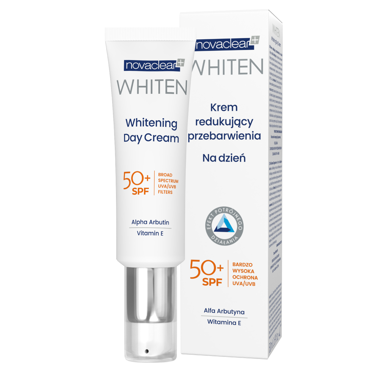 Novaclear Whiten Whiten Reducing Hyperpigmentation Cream SPF50+ 50ml