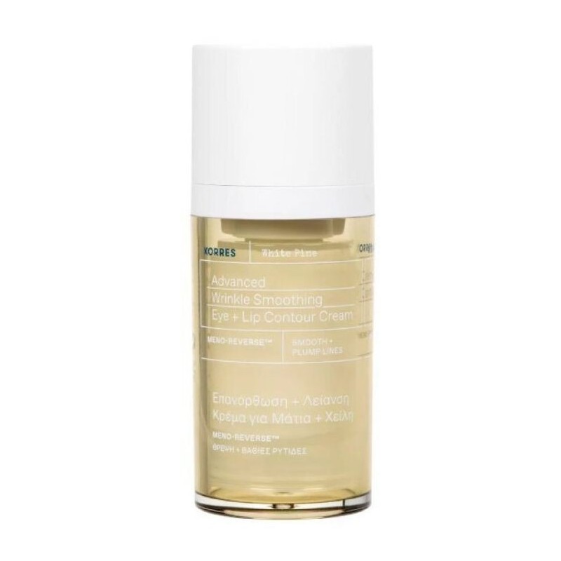 KORRES White Pine Cremă pentru conturul ochilor și buzelor 15ml