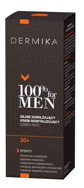 DERMIKA 100% for Men Krem nawilżający 30+ 50ml